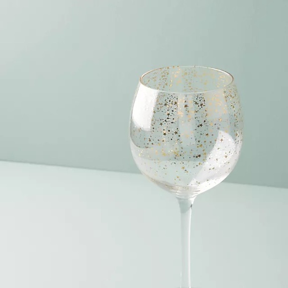 Rare Anthropologie set of Star Cluster glasses - Picture 3 of 15